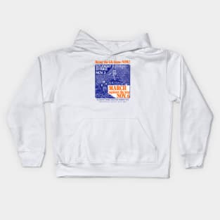 1971 March Against the War Kids Hoodie